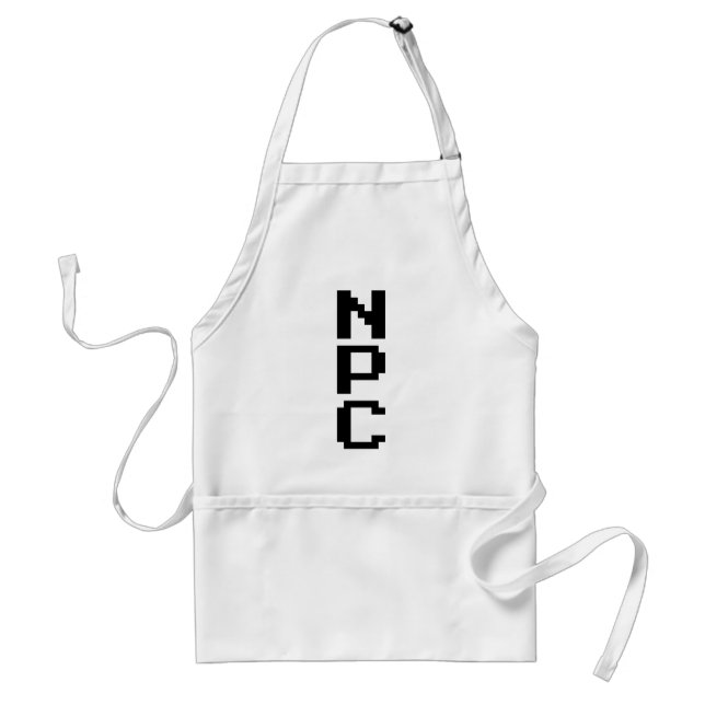 NPC - Non Playable Character Standard Apron (Front)