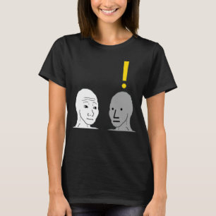 NPC Wojak Meme T-Shirt