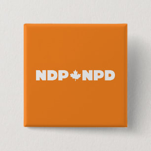 NPD Logo 15 Cm Square Badge