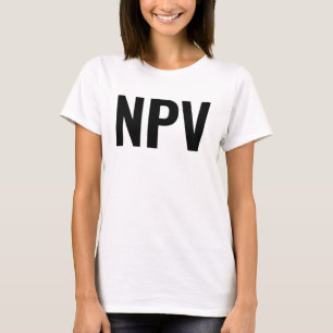 NPV Net Present Value T-Shirt
