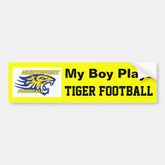 NPYFC My Boy Plays Bumper Sticker