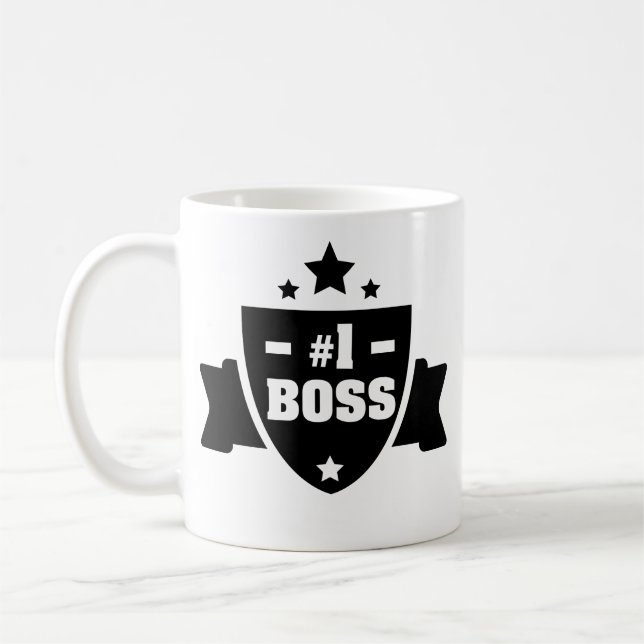 Nr 1 Boss Coffee Mug (Left)