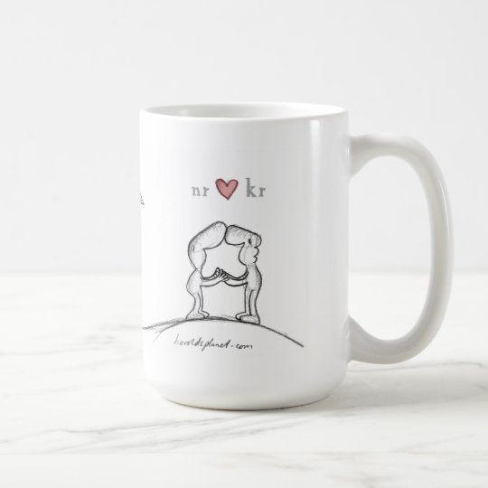 nr heart kr coffee mug