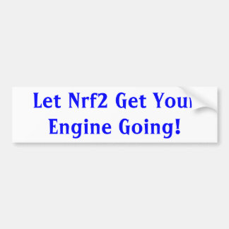 Nrf2 Bumper Sticker