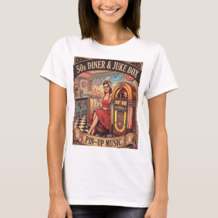 NRH 50s Diner & Jukebox Vintage Women’s T-Shirt