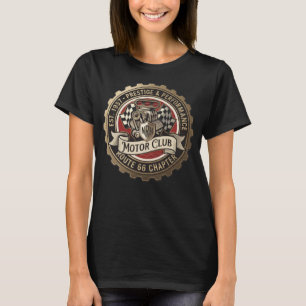 NRH Motor Club Route 66 Vintage Garage Women's T-S T-Shirt