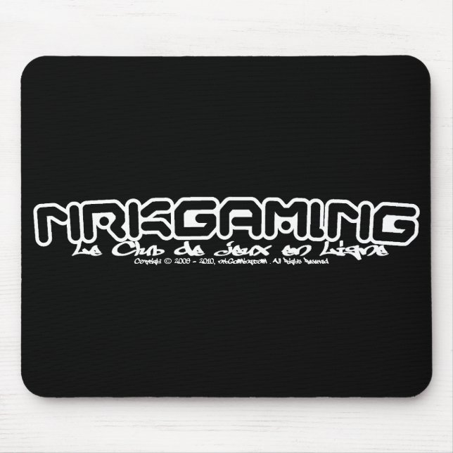 nrkGaming CJL-2011BK Series Mouse Mat (Front)