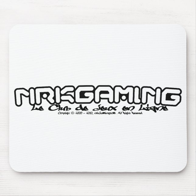 nrkGaming CJL-2011WT Series Mouse Mat (Front)