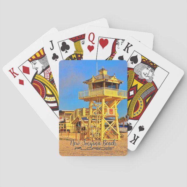 NSB Lifeguard Station Playing Cards (Back)