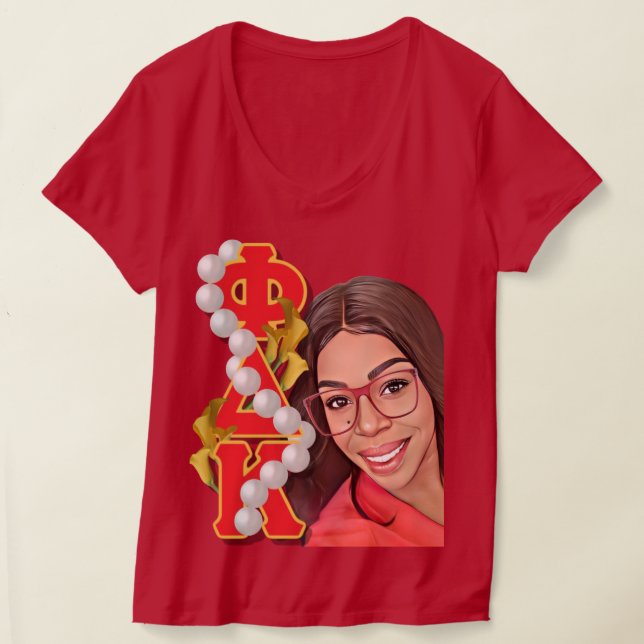 NSPDK red 2 T-Shirt (Laydown)