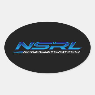 NSRL - Oval Sticker
