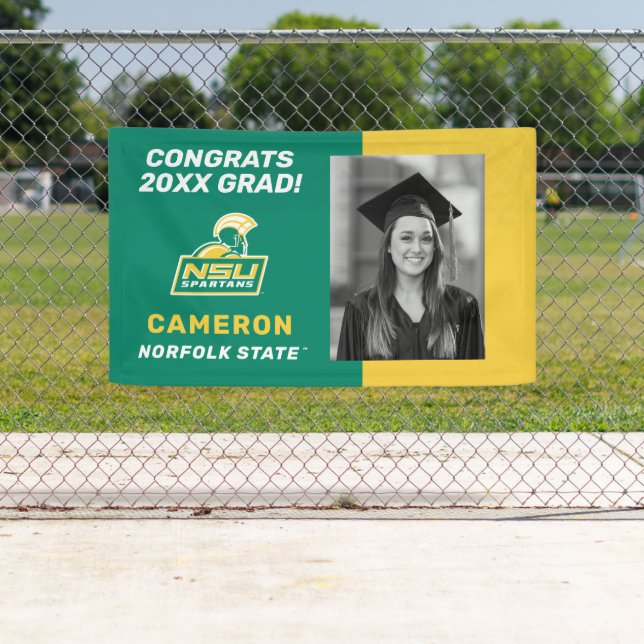 NSU Spartans Graduate Banner (Insitu)