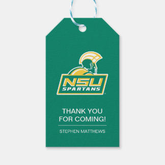 NSU Spartans Graduate Gift Tags