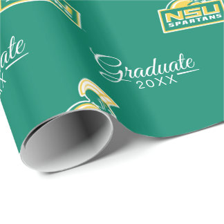 NSU Spartans Graduate Wrapping Paper
