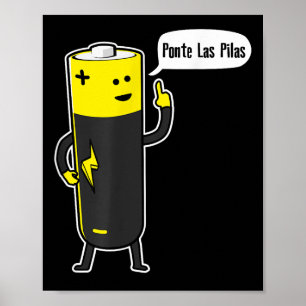 Nte Las Las Battery Motivational Poster