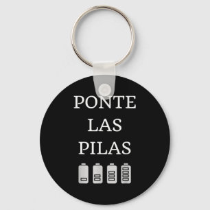 Nte Las Las Spanish Saying Motivational  Key Ring