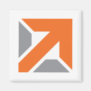 NTP Events Arrow Square Magnet