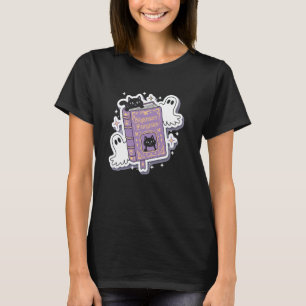 Nu Goth Cat Ghost T-Shirt
