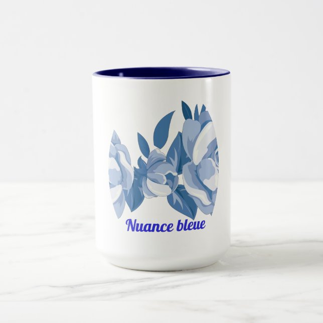 Nuance bleue mug (Center)