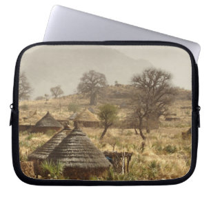 Nuba Mountains, Nugera village Laptop Sleeve