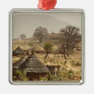 Nuba Mountains, Nugera village Metal Tree Decoration