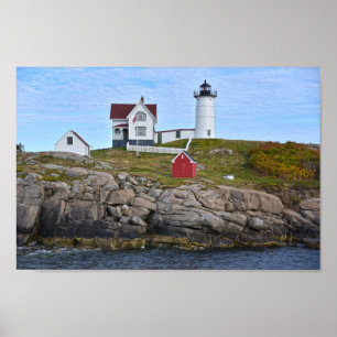Nubble Light, Cape Neddick, Maine Poster