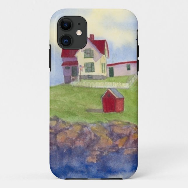 Nubble Light House York Maine Case-Mate iPhone Case (Back)