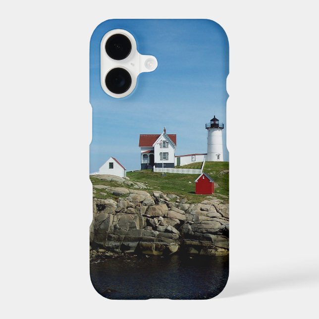 Nubble lighthouse IPHONE 7plus 8plus iphone case (Back)