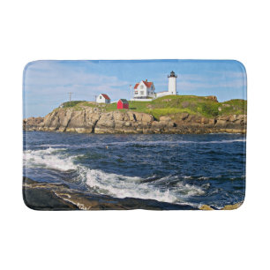 Nubble Lighthouse Large Bath Mat
