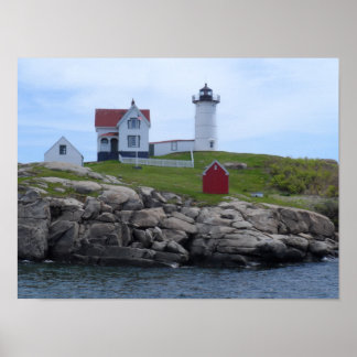 Nubble Lighthouse - Maine Poster