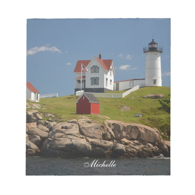Nubble Lighthouse Notepad (Front)