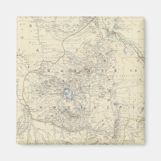 Nubia, Abyssinia Magnet (Front)