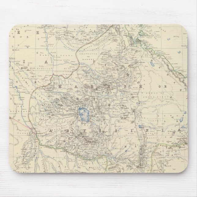 Nubia, Abyssinia Mouse Mat (Front)