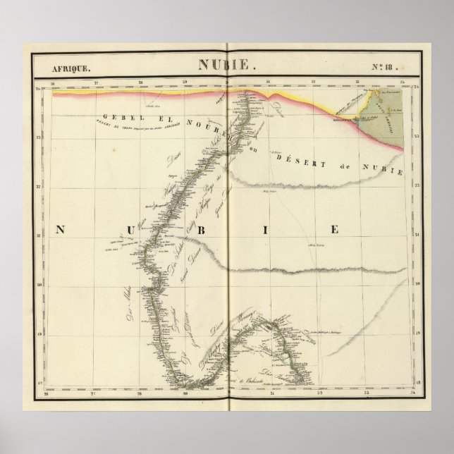 Nubia Africa 18 Poster (Front)