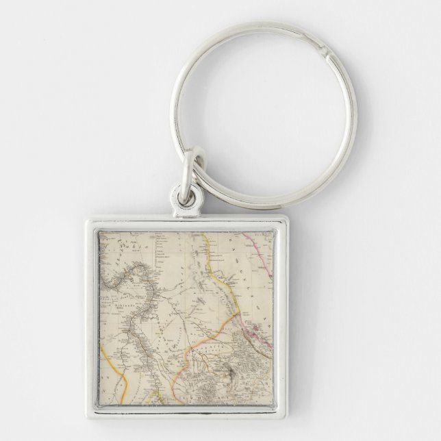 Nubia and Abyssinia Key Ring (Front)