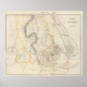 Nubia and Abyssinia Poster
