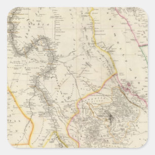 Nubia and Abyssinia Square Sticker