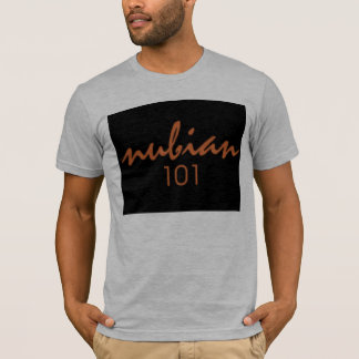 Nubian101 black T-shirt
