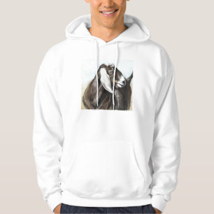 Nubian Goat Animal Sweatshirt Hoodie