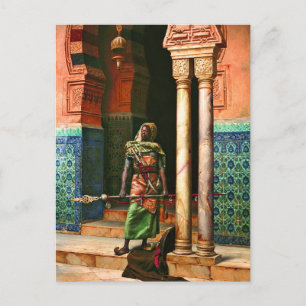 Nubian Guard by Deutsch Postcard