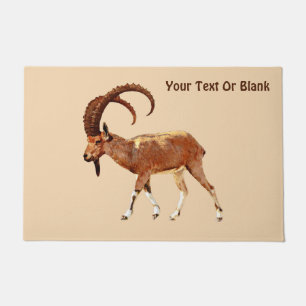 Nubian Ibex - Ein Gedi Doormat