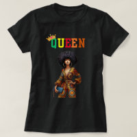 Nubian Queen: Elegance Women's T-Shirt