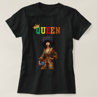 Nubian Queen: Elegance Women's T-Shirt