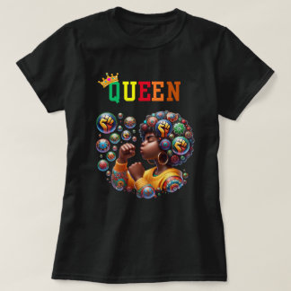 Nubian Queen: Power Women's T-Shirt