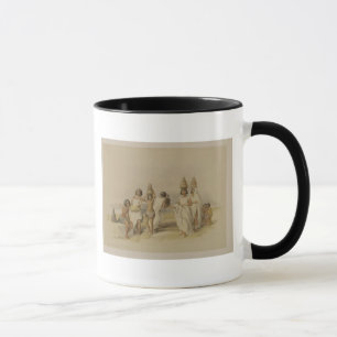 Nubian Women at Kortie on the Nile, from "Egypt an Mug