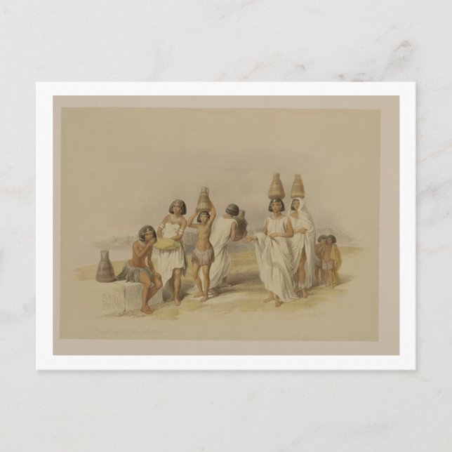 Nubian Women at Kortie on the Nile, from "Egypt an Postcard (Front)