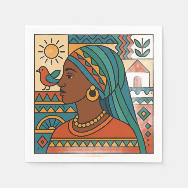 Nubiian Napkin (Front)