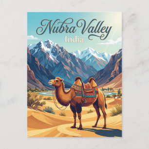 Nubra Valley India Postcard