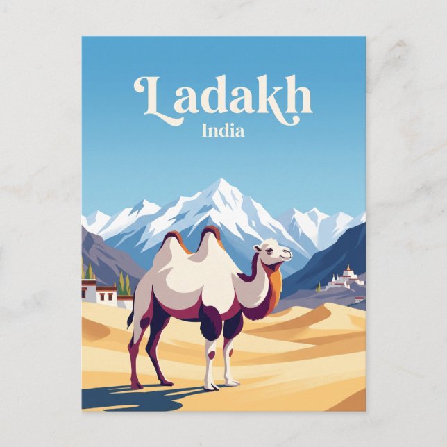 Nubra Valley India Postcard (Front)