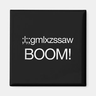 Nuclear Bomb Us Strategic Command Funny Quote Kid Magnet